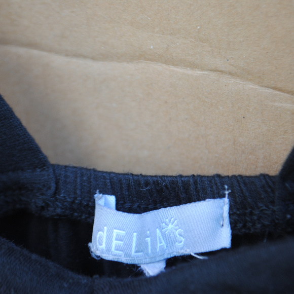 dELias Small black flower dress - Picture 3 of 4